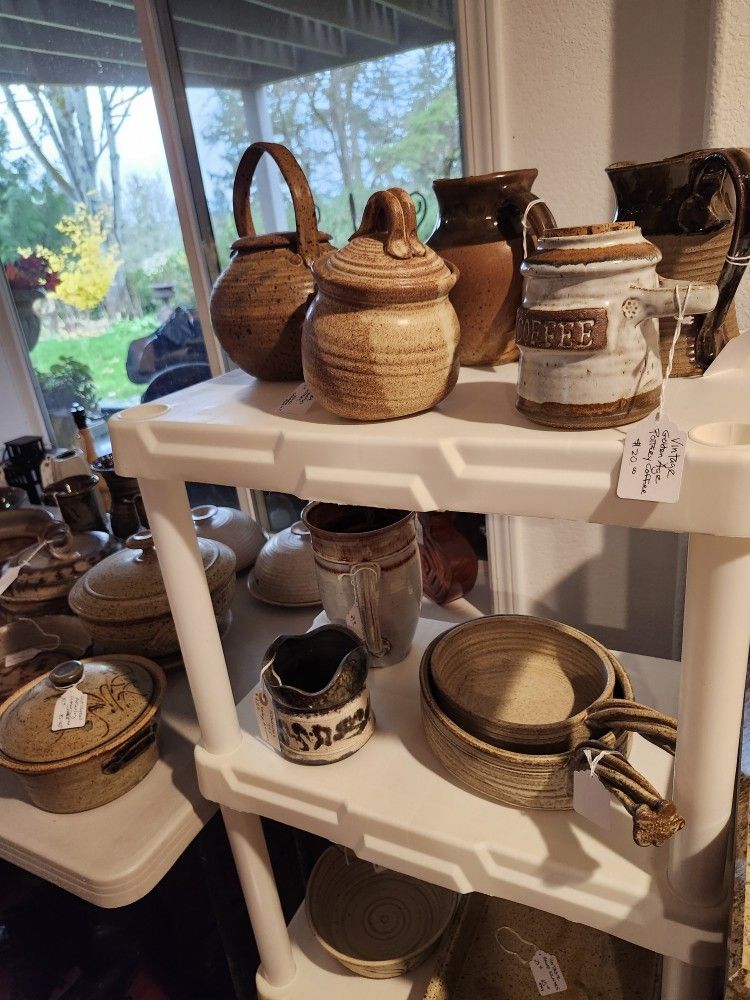 Vintage Pottery Collection Estate Sale