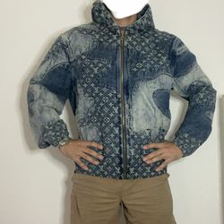 Louis Vuitton Patch Work Zipup Jacket