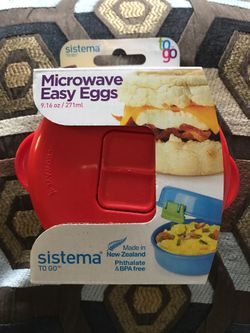 Sistema microwave easy eggs , new