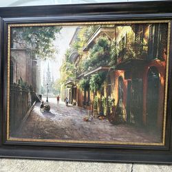 Portrait Of The New Orleans French Quarter