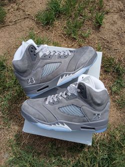 Gray&white retro shoes