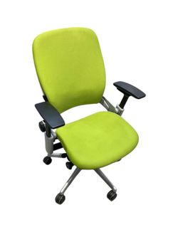 Steelcase Leap V2 Chair With Silver Frame