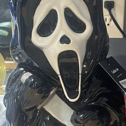 Ghost Face Cookie Jar