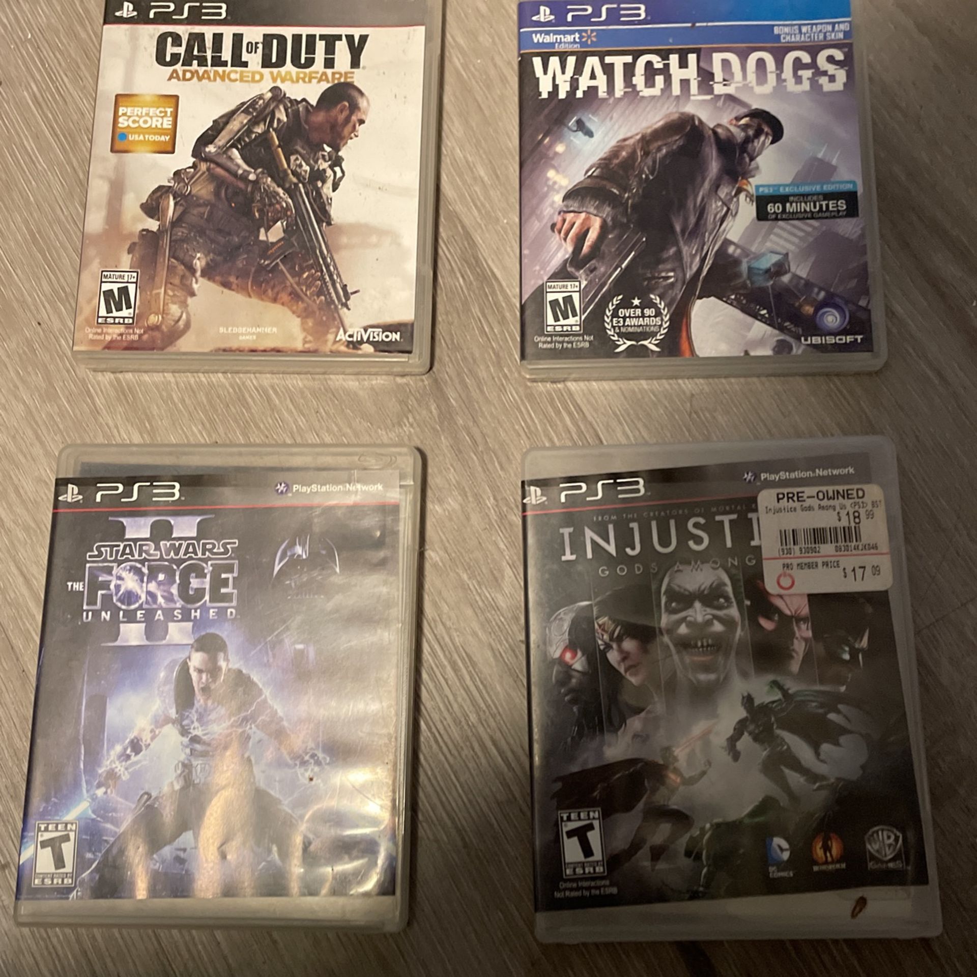 PS3 Bundle Of Games