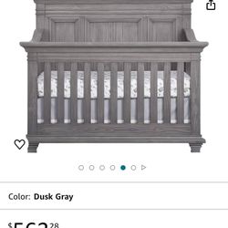 Oxford Baby Crib With Conversion