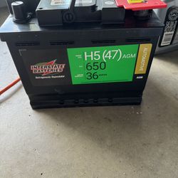 H5 Car Battery
