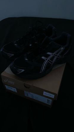 ASICS GEL-1130 Black Silver Sneakers