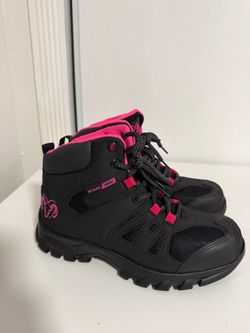 Ram Work Black and Pink Hiking Boots size 7