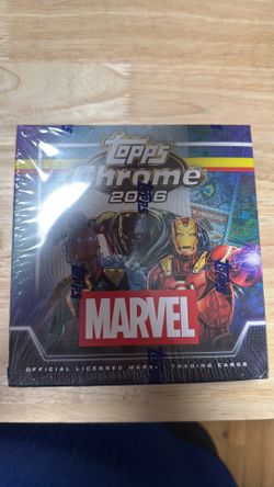 Topps chrome 2026 Marvel