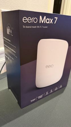 Eero 7 max brand new in box , No restrictions