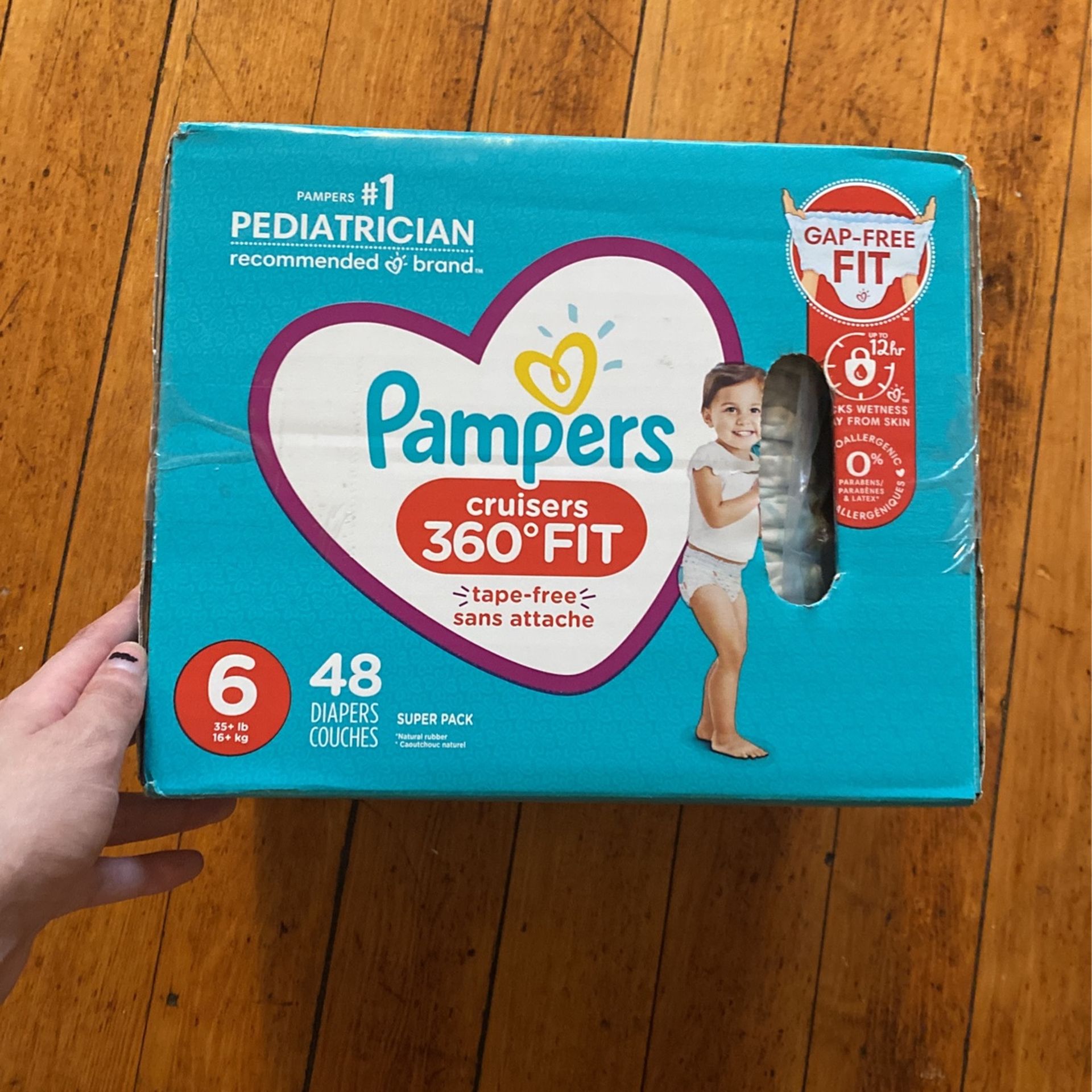 Pampers Size 6, 48 Count