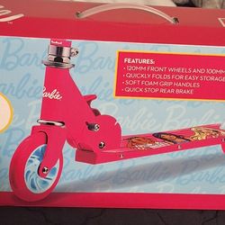 BARBIE 2-WHEEL SCOOTER