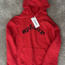 Red Vvs Spider Hoodie