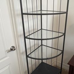 Corner Shelf Plus Corner Table