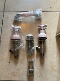 Faucet set. New