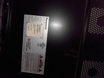 Panasonic flat screen T.V 65"