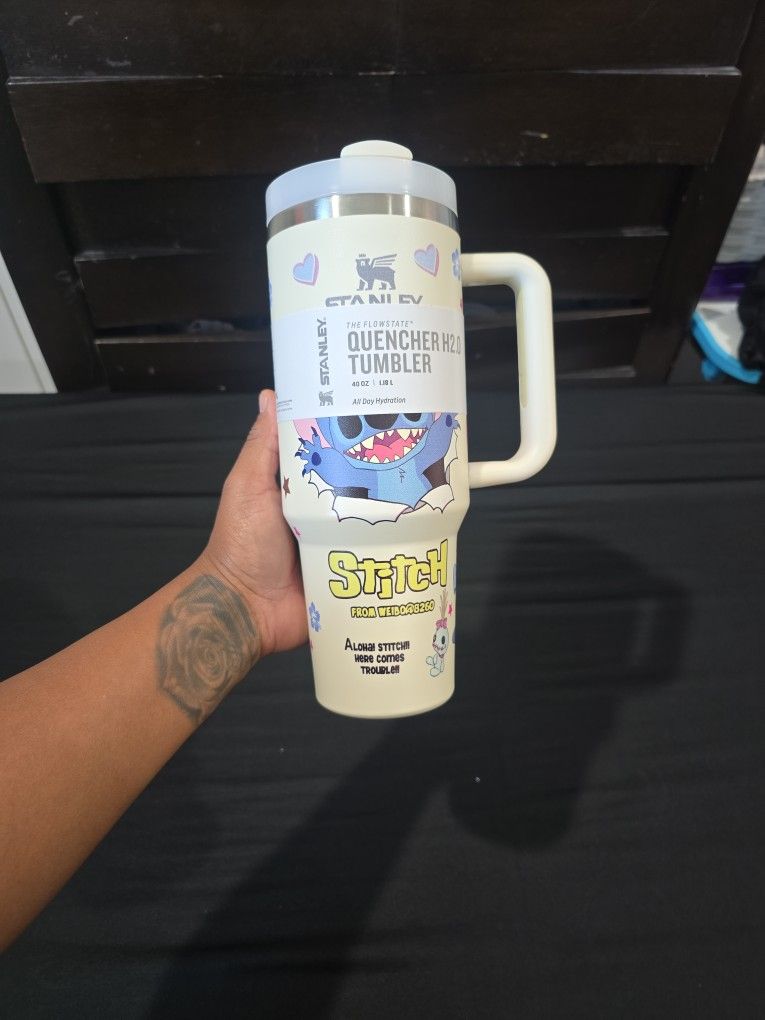 Lil Stitch Cup Stanley 40 Oz
