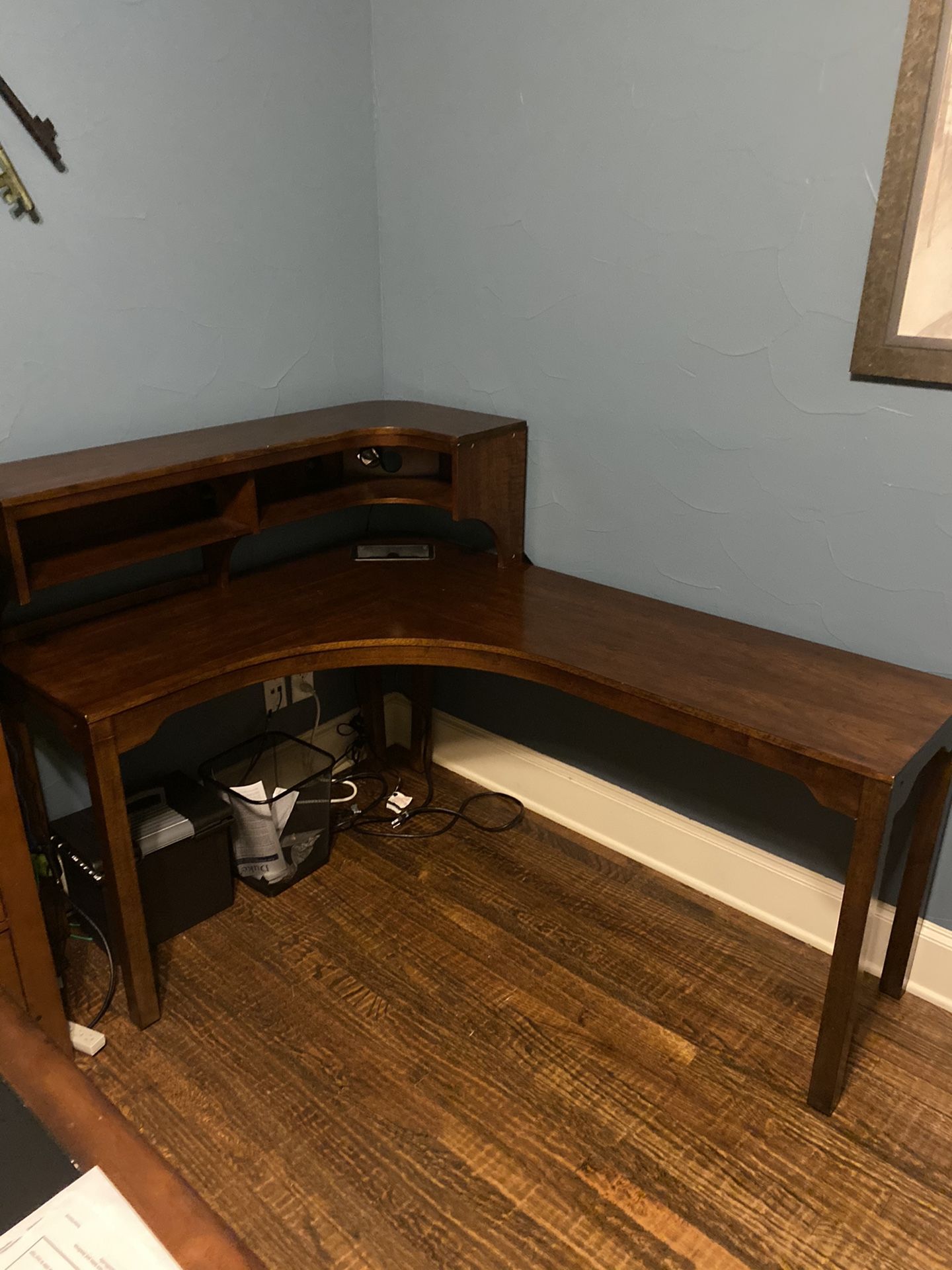 Corner Desk from Bass Furniture with desk Chair