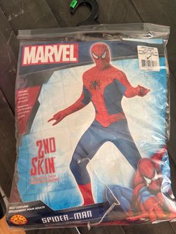 Men’s spiderman costume size large