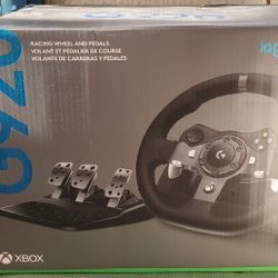 Logitech G920 Wheel & Pedals