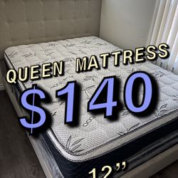 New Queen Mattres Only $140