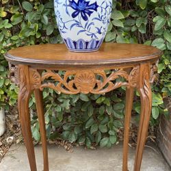 French Provencial Antique Side Table, End Table, Night Stand 