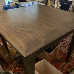 Bassett Solid Wood Pub Height Table 