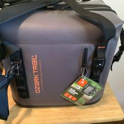 Ozark  Trail 24-can Premium Cooler Bottle Opener Front Accessory Pocket Removable Shoulder Strap Pick Up Only in Apple Valley