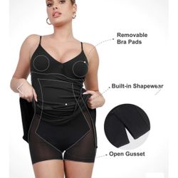 Dress With Bodyshaper Included