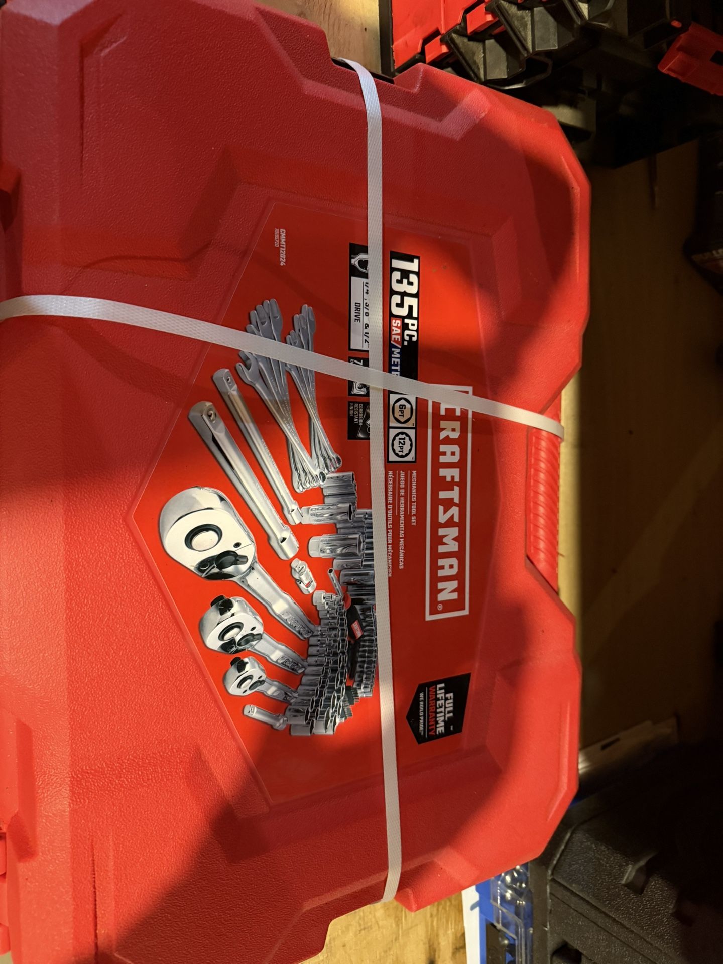135 piece craftsman tool set