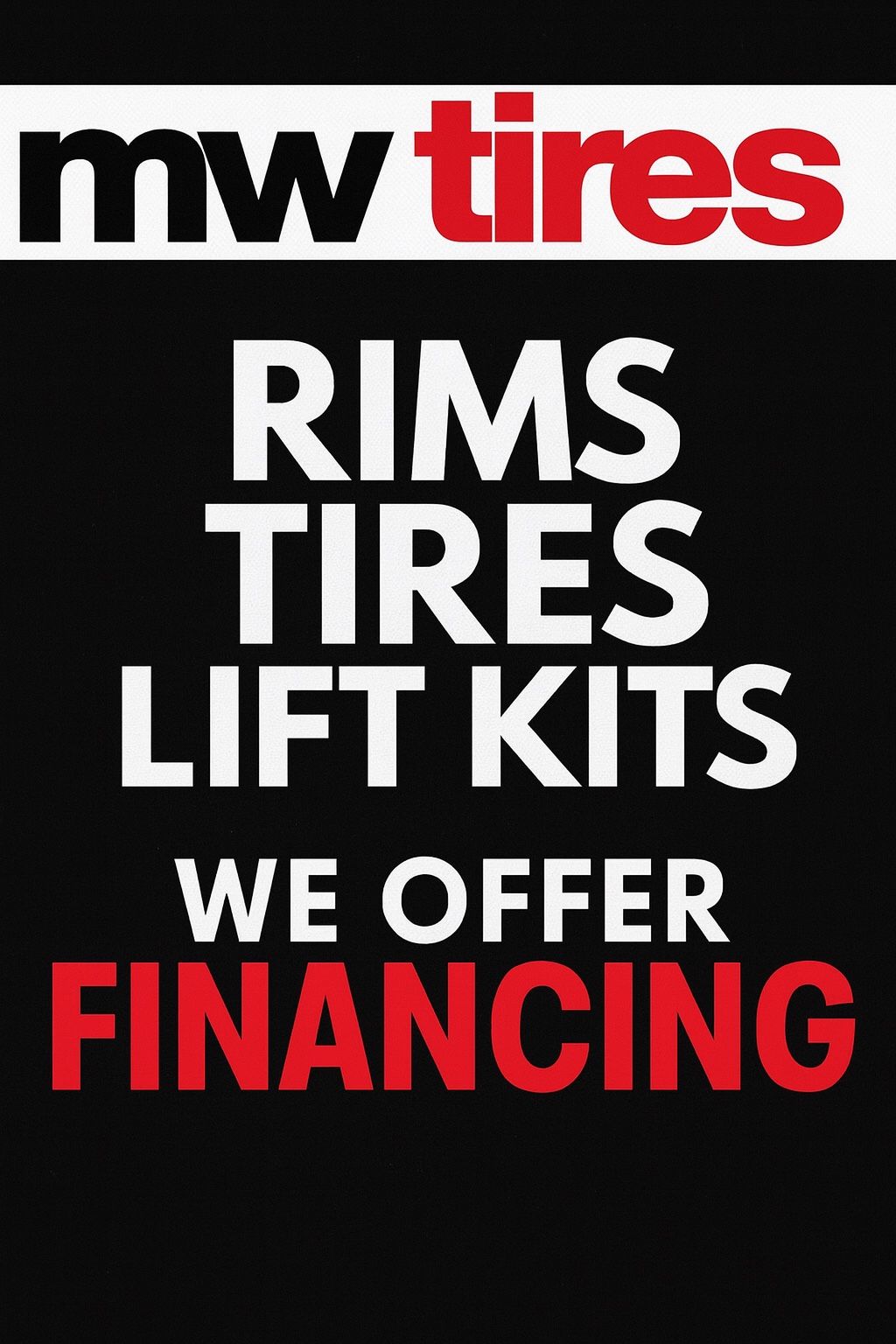 Rims And Tires-lift Kits 