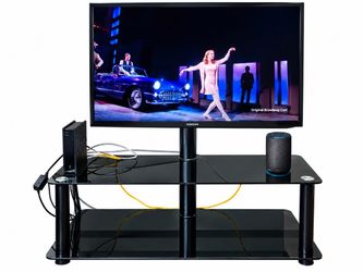 Samsung TV with stand