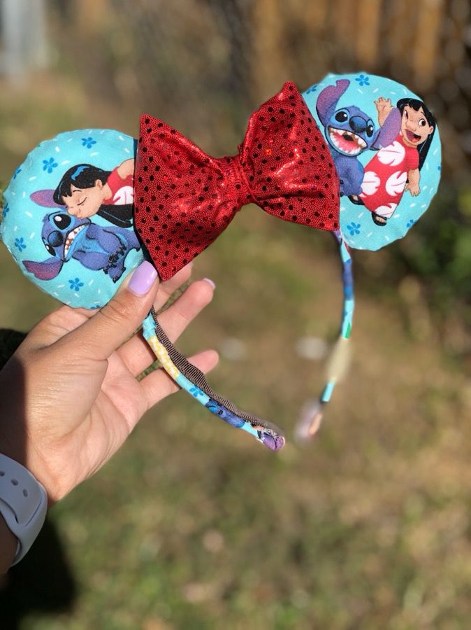 Custom Disney Lilo and Stitch Minnie Ears
