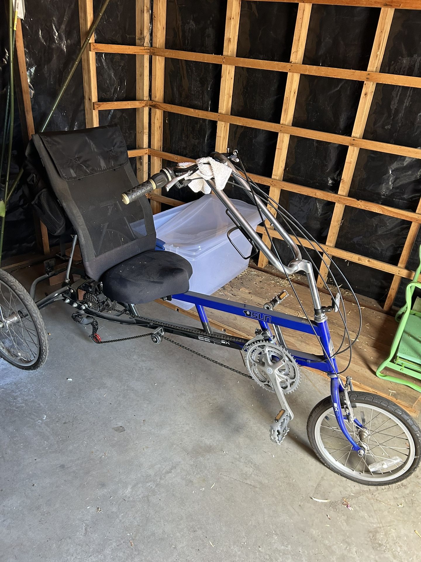 Recumbent Bike Sunseeker EZ Classic