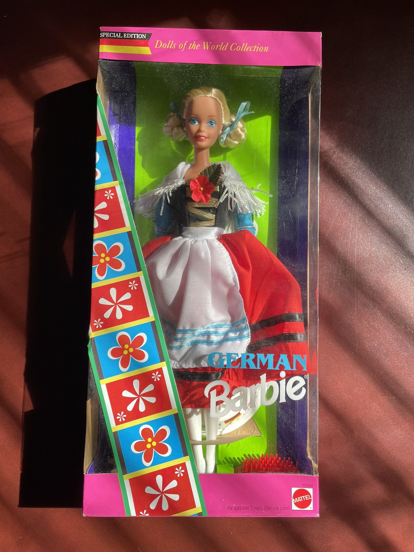 Vintage 1994 German Barbie 12698 New In The Box