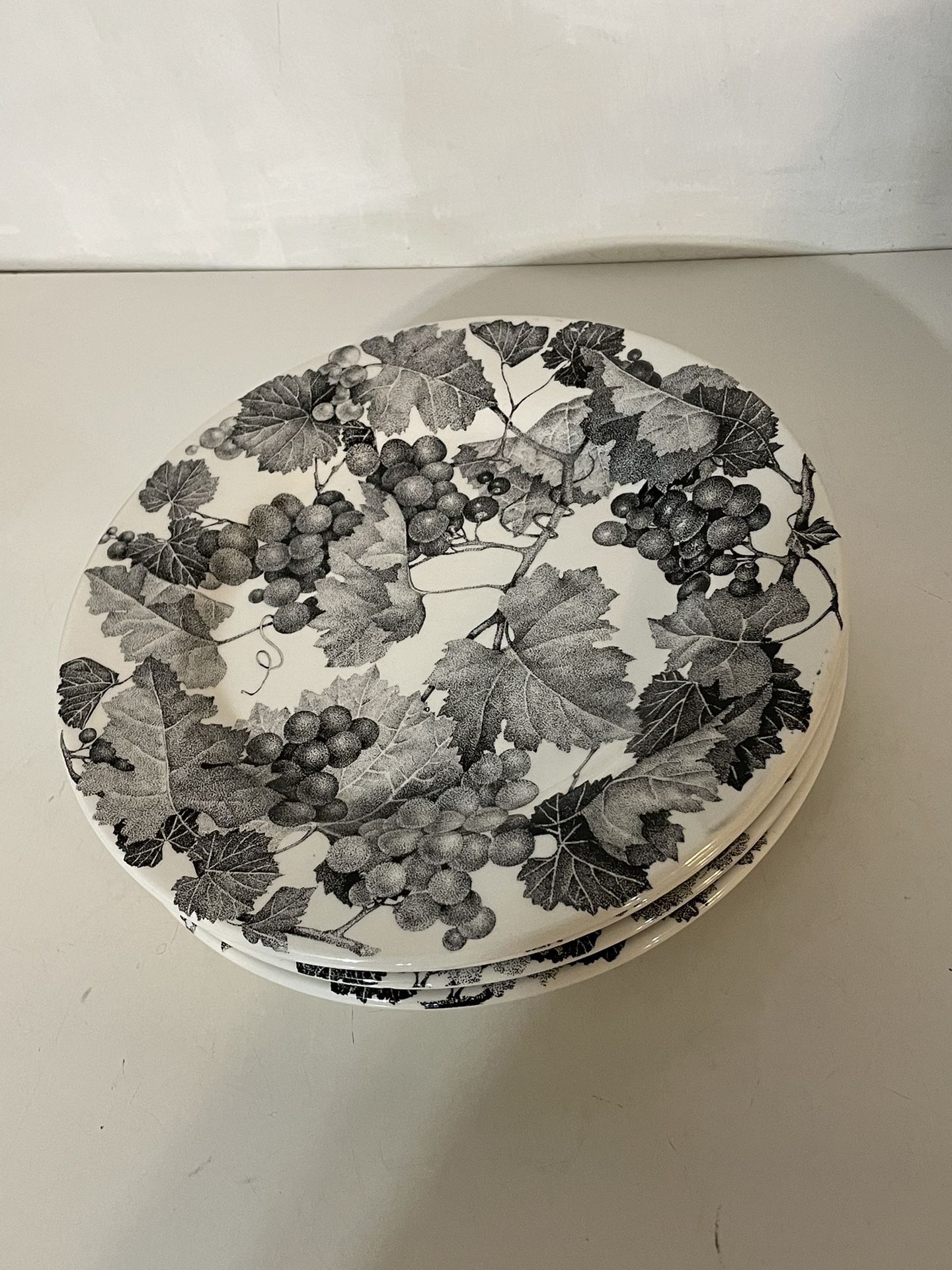 Crate And Barrell Plates/ 4 Total