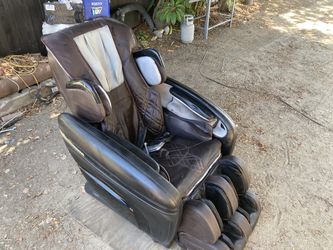 MASSAGE CHAIR, used, weathered, works - tested, FREE