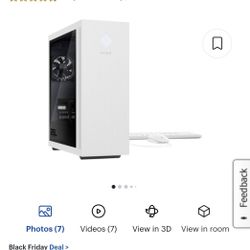 HP Omen Pc 25L i5 16GB 1TB  With An Extra Ram ,  Upgraded Red Light Up Power Supply Mouse Keyboard & A Monitor 