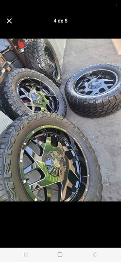 Wheel 20 6 Lugs 33x12.50r20 Allterrain new universales