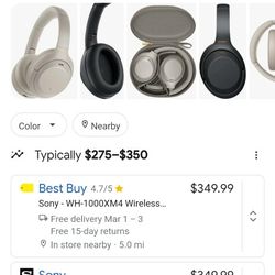 Sony Headphones 