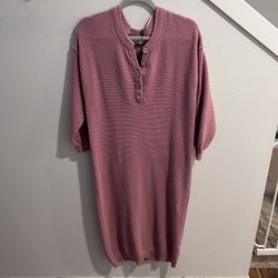 Free people Sweater Dresses In Pink, Black And Grey.$25.00 Each Dress