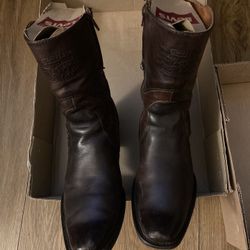 LEVI'S original leather boots size: 8 Eu 26 Mex