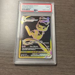 PSA 9 Mew Vmax Holo Lost Origin Fusion Strike