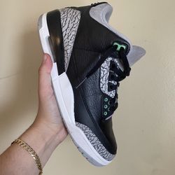 Jordan 3 Green Glow 