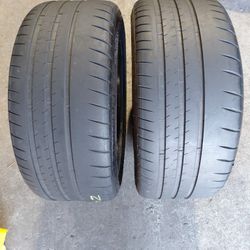 245/35ZR20 MICHELIN PILOT SPORT CUP2 PAIR OF TIRES 