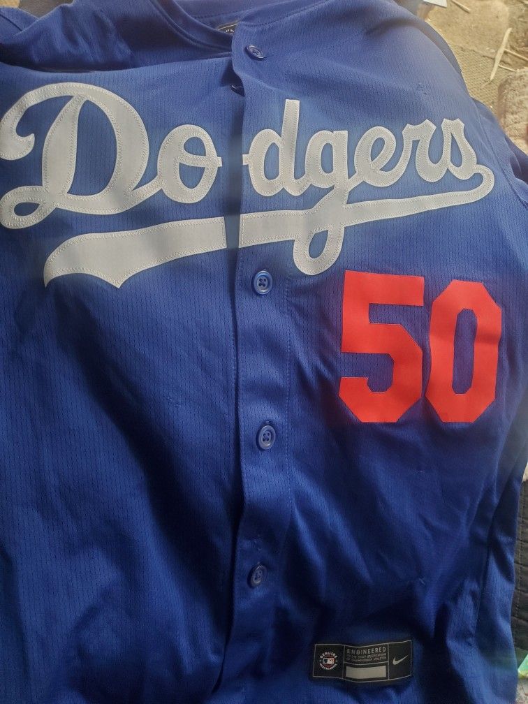 Authentic Dodgers JERSEY $65obo Size S