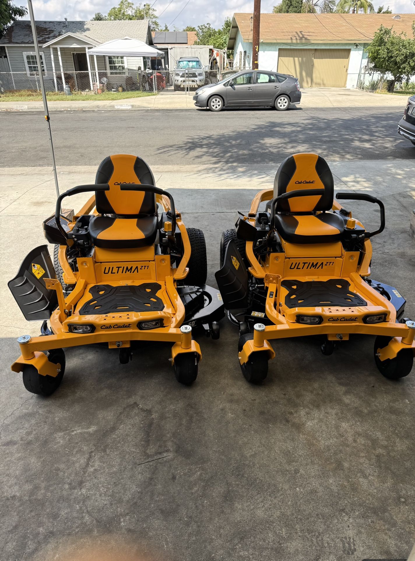 Cub Cadet Ultima ZT1 50 in. Fabricated Deck 23HP V-Twin Kawasaki FR Series Engine Dual Hydro Drive Gas Zero Turn Riding Lawn Mower