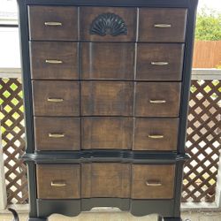 Refinished Cherry Wood Dresser