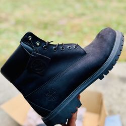 🔥 Black Timberland 6” Premium Waterproof Boots – Size 11 – Clean 🔥 No trades