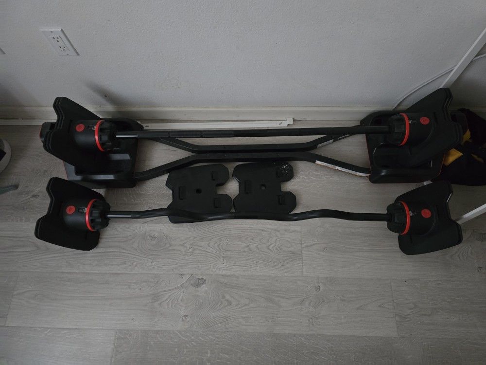 Bowflex SelectTech 2080 Barbell with Curl Bar. $200
